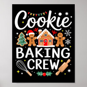 Holiday Family Cookie Baking Crew Party In Moms Ki Poster