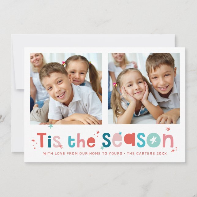 HOLIDAY FAMILY fun quote tis the season 2 photos (Front)