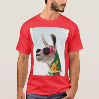 Holiday Fashion Lama T-Shirt