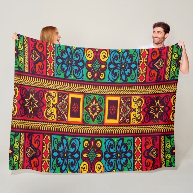 Holiday  fleece blanket (In Situ)