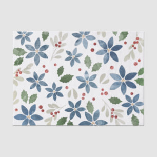 Holiday Floral Tissue Paper