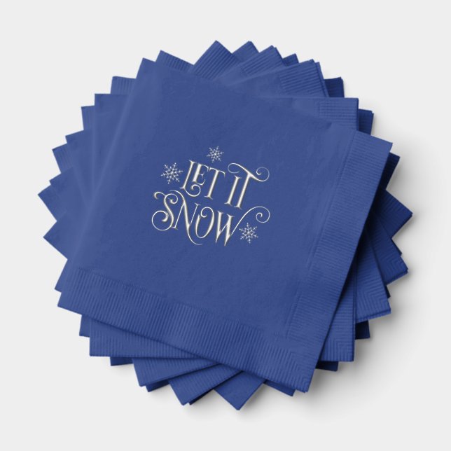 Holiday Foil Napkins (Insitu (Stacked))