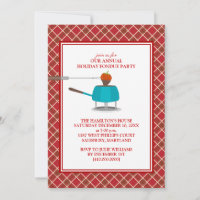 Holiday Fondue Party Invitations