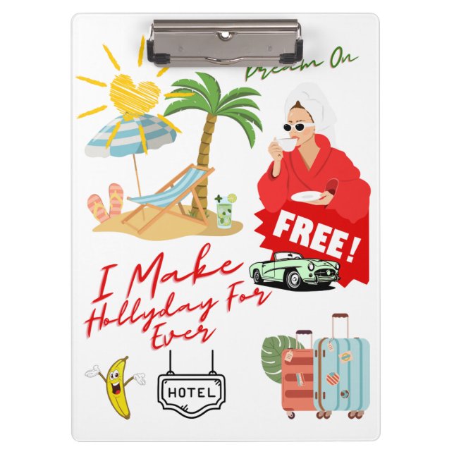 Holiday Forever Clipboard (Front)