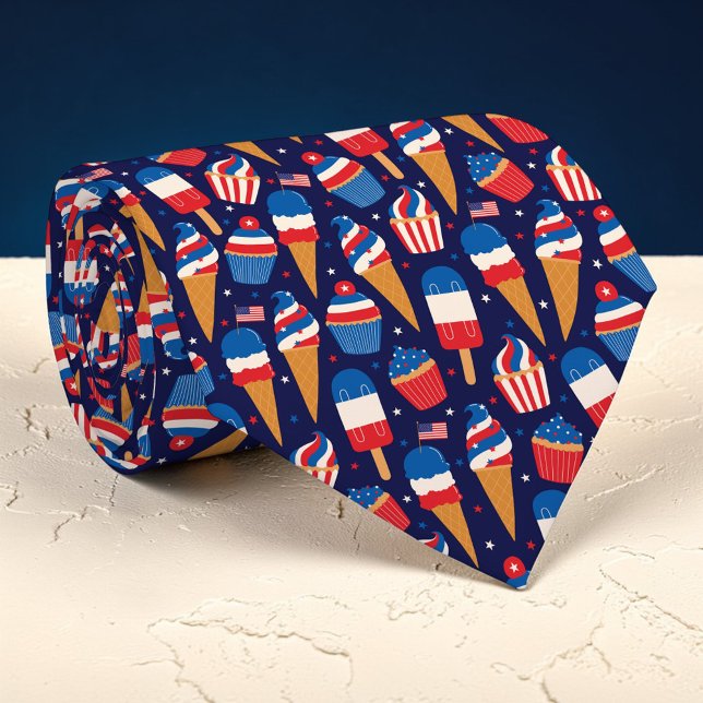 Holiday - Fourth of July Patriotic Necktie (Creator Uploaded)
