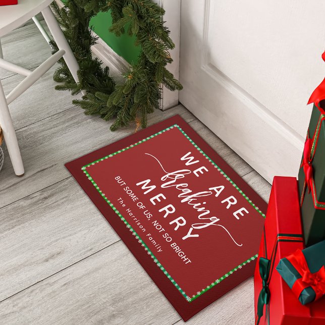 Holiday Fun Funny Doormat (Holiday Funny Fun Doormat)