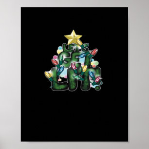 Holiday Fun -Let's Get Lit This Christmas Classic Poster