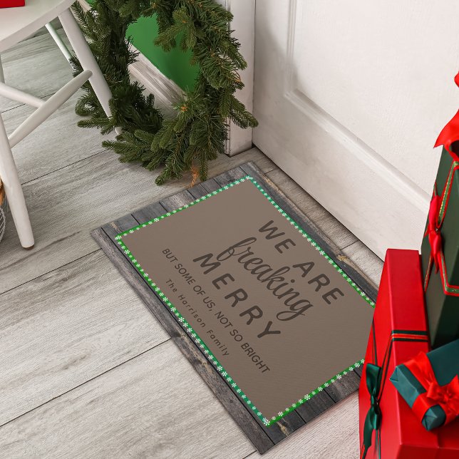 Holiday Funny Fun Doormat (Holiday Funny Fun Doormat)