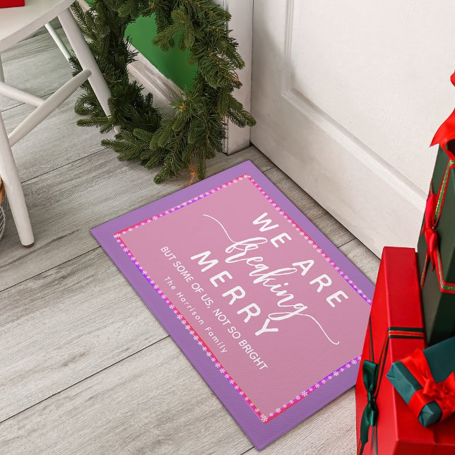 Holiday Funny Fun Doormat (Holiday Funny Fun Doormat)