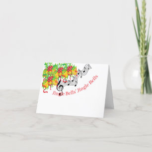 Holiday G Card : Jingle Bells 