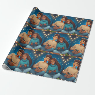 Holiday Game Night- Christmas Wrapping Paper