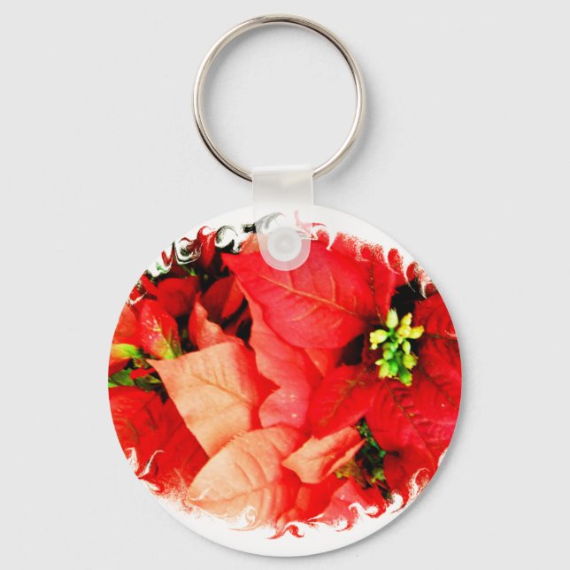 Holiday Gathering Key Ring (Front)