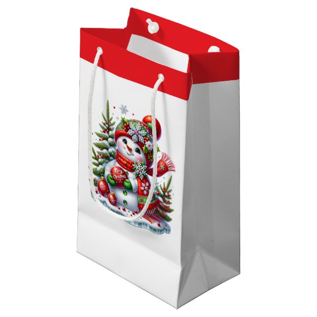 Holiday Gift Bag (Front Angled)