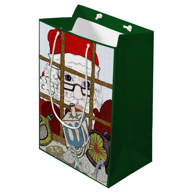 Holiday Gift Bag (Front Angled)