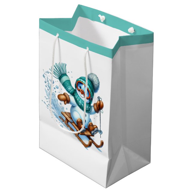 Holiday Gift Bag (Front Angled)