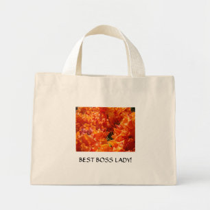 HOLIDAY GIFT Best Boss Lady! Azaleas Tote Bag