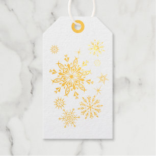 Holiday Gift Tag-Gold Foil Gift Tags