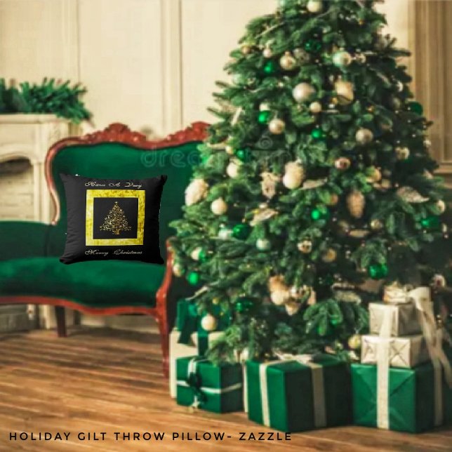 Holiday Gilt  Cushion (Creator Uploaded)