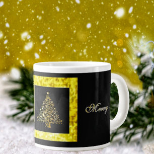Holiday Gilt Large Coffee Mug