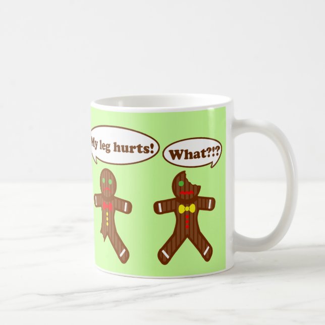 Holiday Gingerbread Humour Coffee Mug (Right)