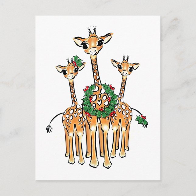 Holiday Giraffes (Front)