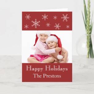 Holiday Glamour Red Card
