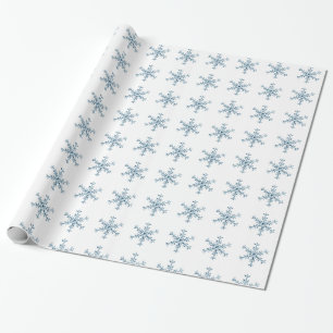 Holiday Glamour Wrapping Paper - white