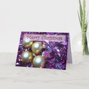 Holiday Glitter Card