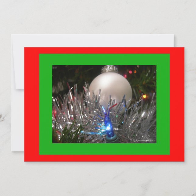 Holiday Glitter Party Invitation (Front)