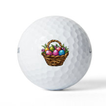Holiday Golf Balls Easter Basket