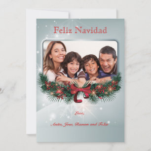 Holiday Greens Photo Card