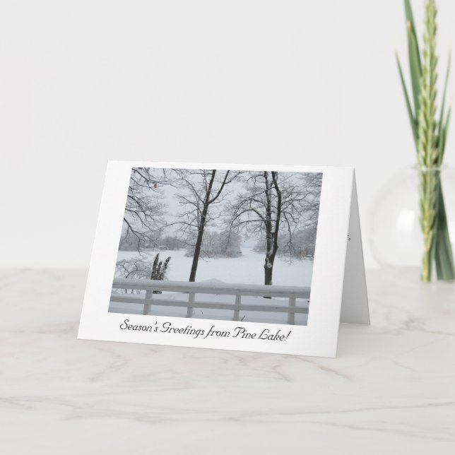 Holiday greeting card (Front)