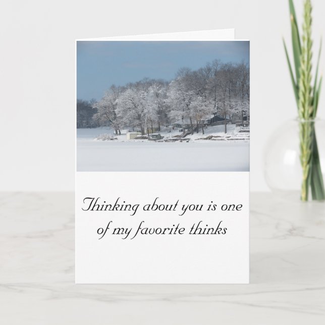 Holiday Greeting Card (Front)