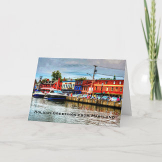 Holiday Greeting Card from Maryland