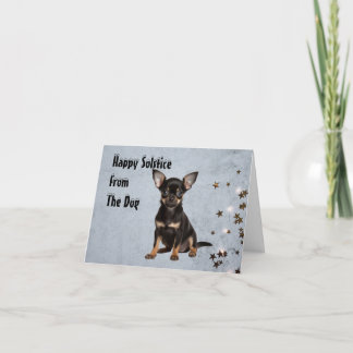 Holiday Greeting Card from The Dog