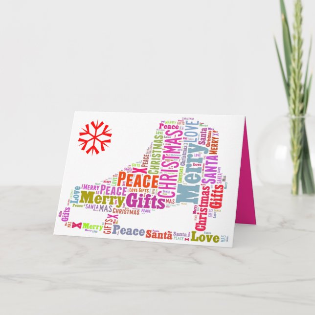 Holiday Greeting Cards - Customisable - Christmas (Front)