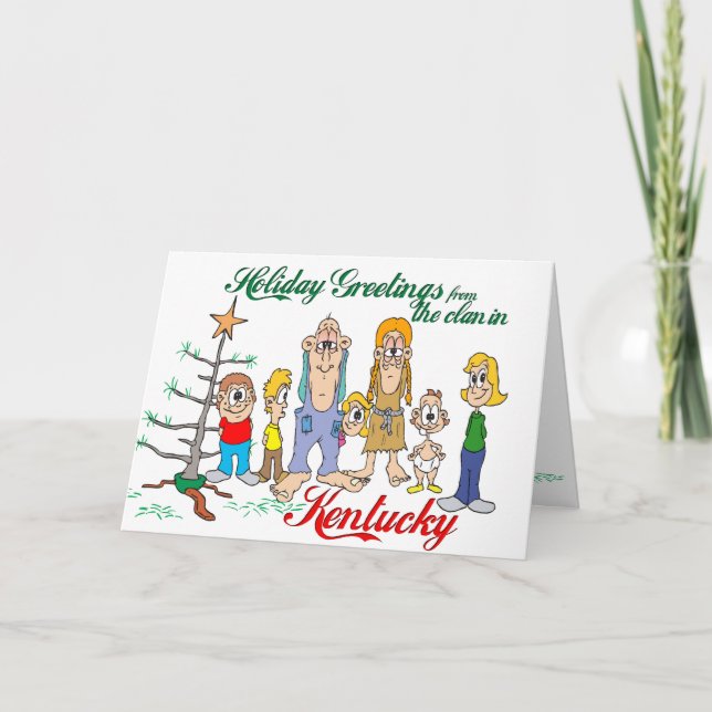 Holiday Greetings from Kentucky Card (Front)