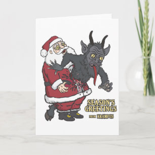 Holiday Greetings from Krampus (and Santa)