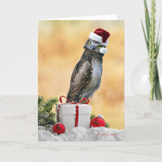 Holiday Greetings from Oliver - Folded 5x7 Card