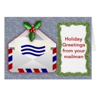 Mailman Christmas Cards &amp; Invitations | Zazzle.com.au