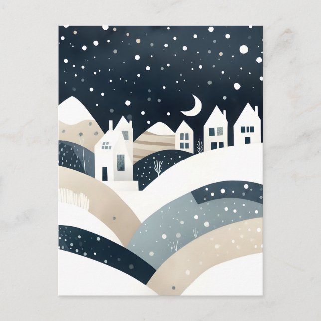 Holiday greetings postcard (Front)