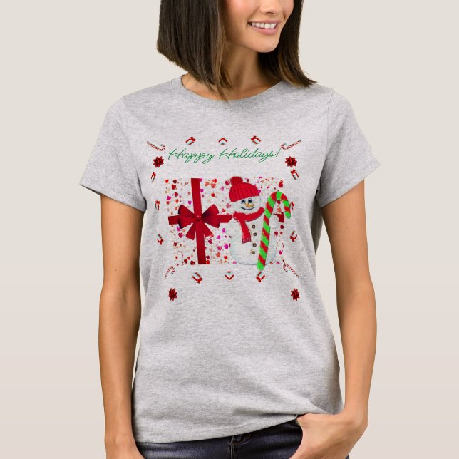Holiday Greetings T-Shirt (Front)