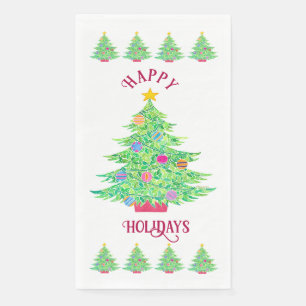 Holiday Guest Towels Napkin