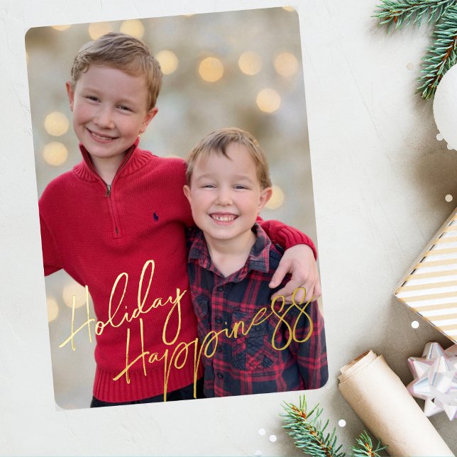 Holiday Happiness Full Photo Christmas (Creator Uploaded)