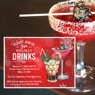 Holiday Happy Hour Invitation