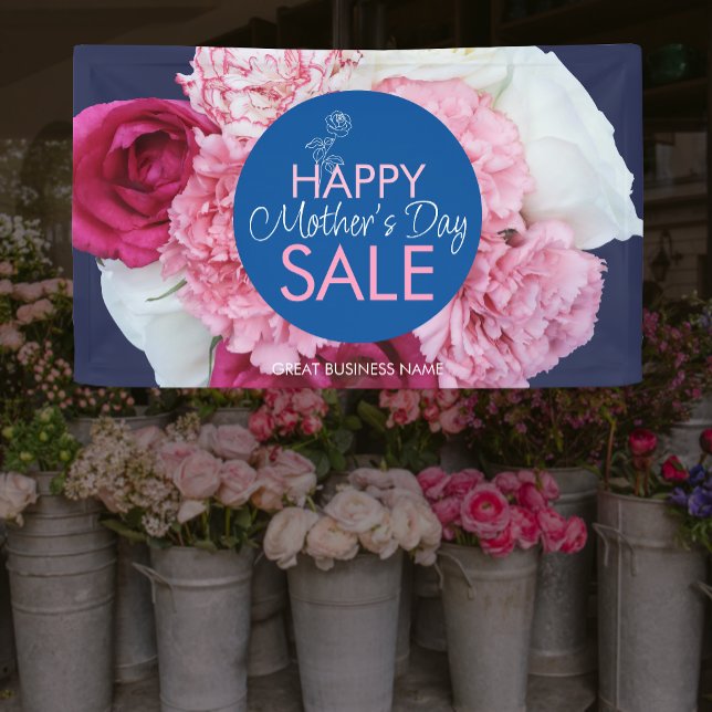 Holiday Happy Mothers Day Sale Promotional Banner (Creator Uploaded)