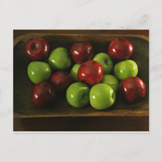 Holiday harvest postcard