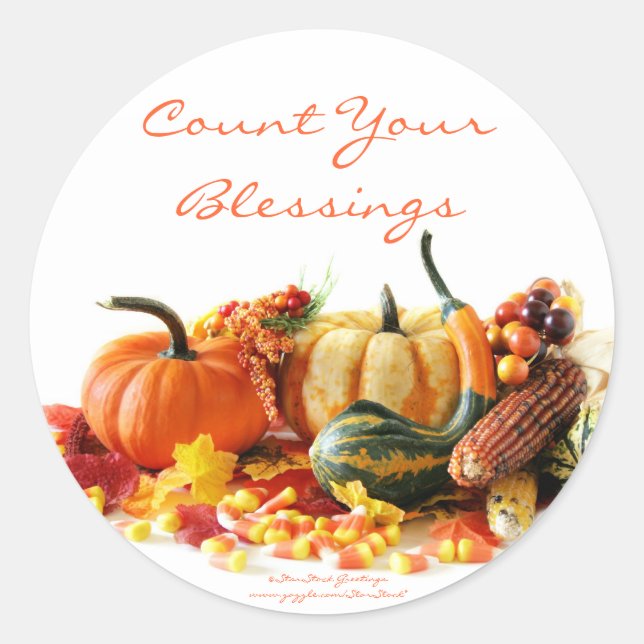 Holiday Harvest Stickers (Front)