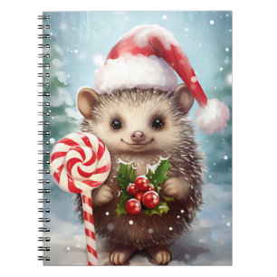 Holiday Hedgehog Notebook