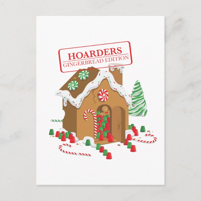 Holiday Hoarders Postcard (Front)